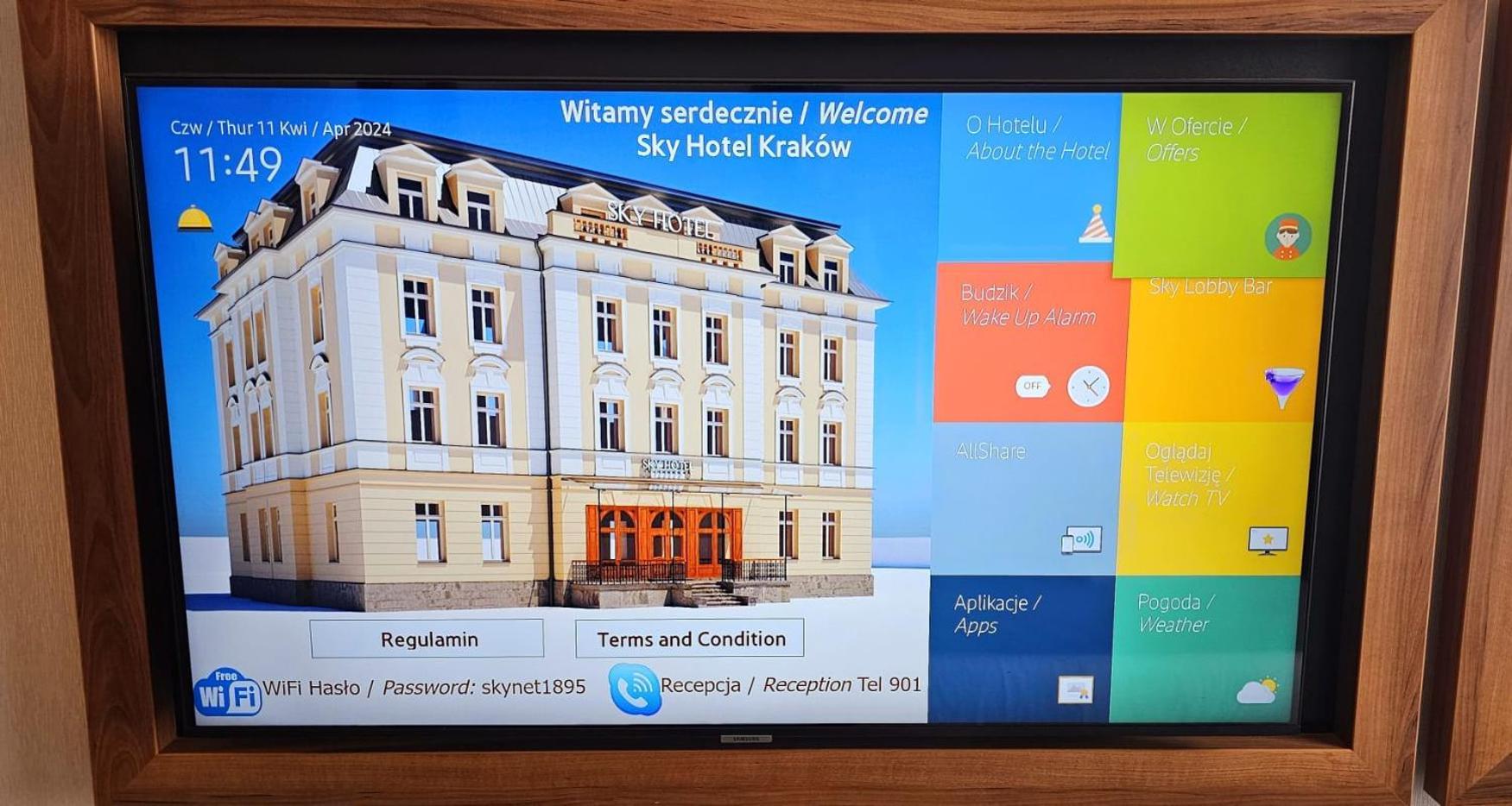 Sky Hotel كراكوفيا المظهر الخارجي الصورة
